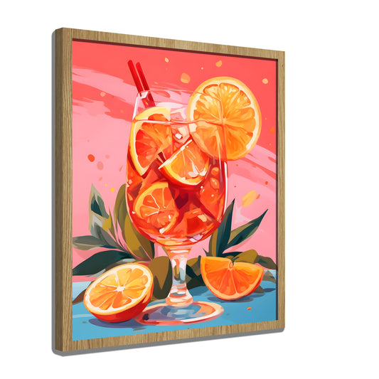 Fresh Orange Juice Swadesh Art Studio