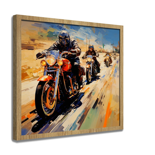 Motorcycle Adventure Swadesh Art Studio