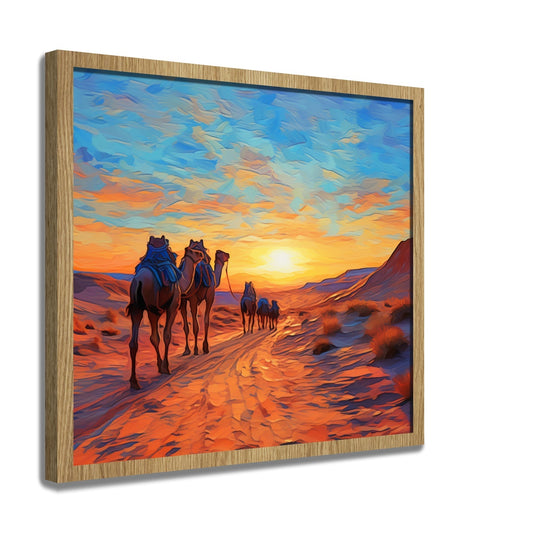 Desert Sunset Swadesh Art Studio
